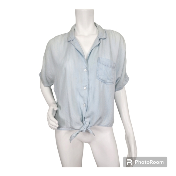 Rails Tops - NWT‎ Rails Blue Boho Coastal Cowgirl Top Size M
